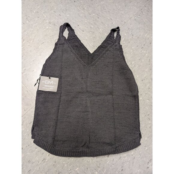 DYI Women's Sweater Tank Top Black Size Large - Picture 5 of 9